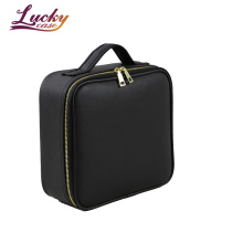 PU Handhold Makeup Bag Makeup Bags PU Private Label Waterproof PU Leather Travel Makeup Bag